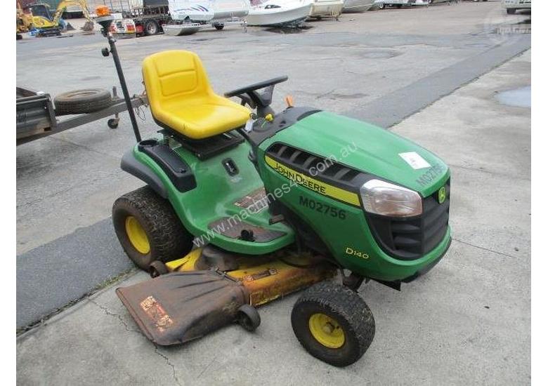 John deere discount d140 deck size