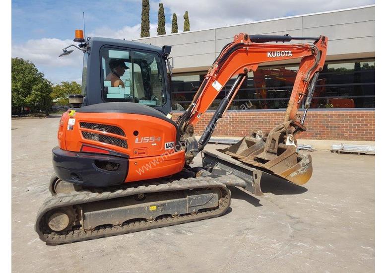 Used 2016 Kubota U554 Mini Excavators in MELTON, VIC