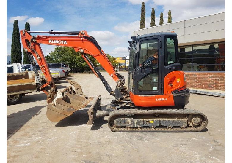 Used 2016 Kubota U554 Mini Excavators in MELTON, VIC