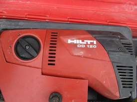 Hilti DD120 Core Drill+vpx VAC Pump - picture0' - Click to enlarge