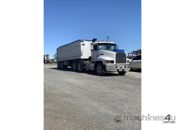 caption MACK TIPPER TRUCK