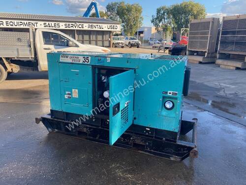 30 KVA Kubota Denyo Silenced Diesel Generator Set 