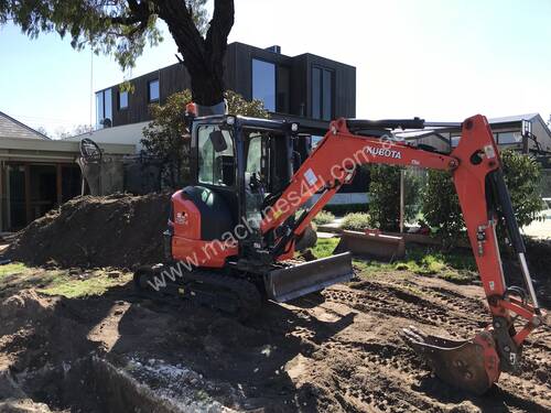 2017 Kubota U35-4G Excavator 3.5