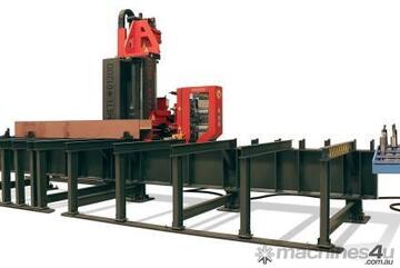 Akyapak Meteor 1200 CNC Beam Drilling Line. 6m-26m available. Drill, Tap, Countersink, Scribe & More