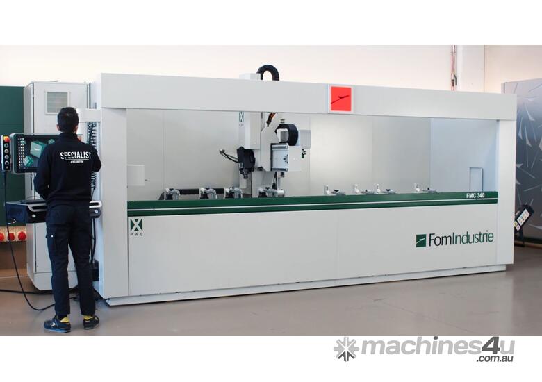 caption FOM Industrie FMC Series 3 CNC Machining Centre / Router for Aluminium and PVC