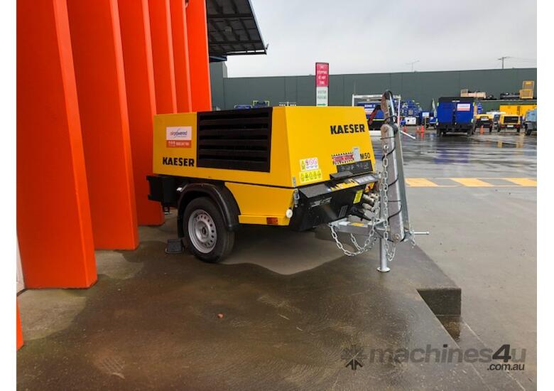 caption New Kaeser M50 - 180cfm Diesel Air Compressor
