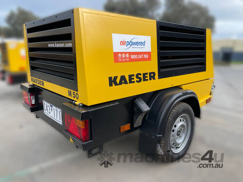caption New Kaeser M50 - 180cfm Diesel Air Compressor