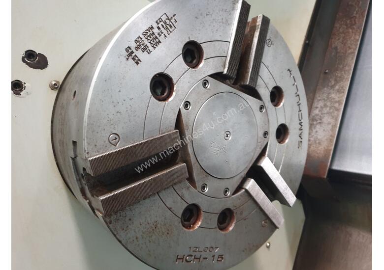 caption 2013 Doosan Puma-400LB CNC Lathe