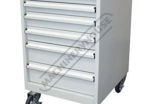 TCW-900N Industrial Mobile Tooling Cabinet 565 x 580 x 900mm 100kg per Drawer