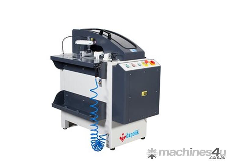 caption OZ MACHINE Auto End mill with Quick cutter change. Feature packed,