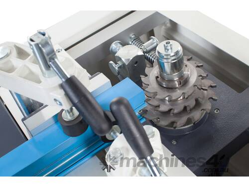caption OZ MACHINE Auto End mill with Quick cutter change. Feature packed,