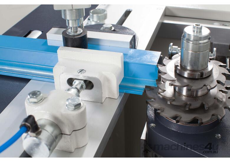 caption OZ MACHINE Auto End mill with Quick cutter change. Feature packed,