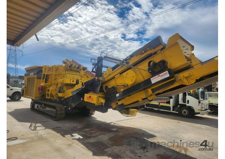 caption USED KEESTRACK R3 IMPACTOR WITH NEW & UNUSED ENGINE