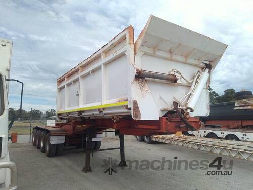 Custom A Trailer Quad Side Tipper