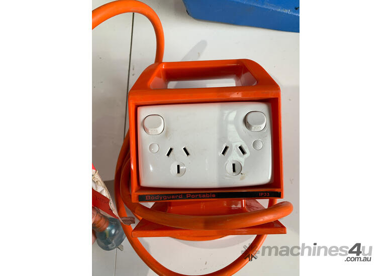 Used clipsal Clipsal Heavy Duty 4 Outlet with Safety Switch 4RCBE210