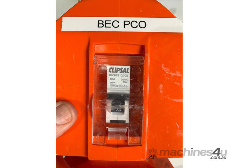 Used clipsal Clipsal Heavy Duty 4 Outlet with Safety Switch 4RCBE210