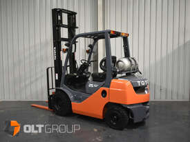 2016 - Toyota 32-8FG25 Forklift 4500mm Lift Height New Steer Tyres LPG Current Model - picture0' - Click to enlarge