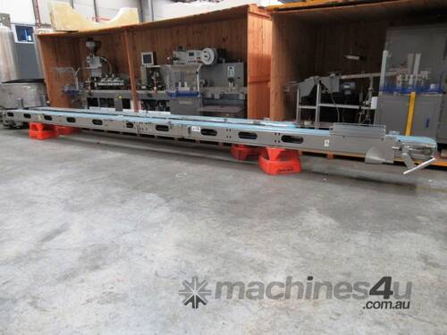Flat Belt Conveyor, 8950mm L x 300mm W