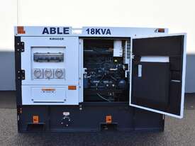 18 kVA Diesel Generator 240V - KUBOTA Powered Stamford - picture1' - Click to enlarge