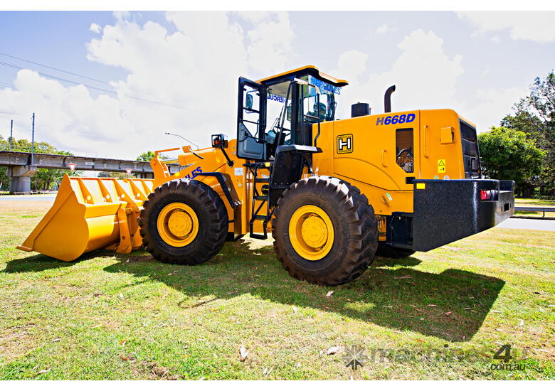 caption Hercules Heavy Duty HD668D Wheel Loader