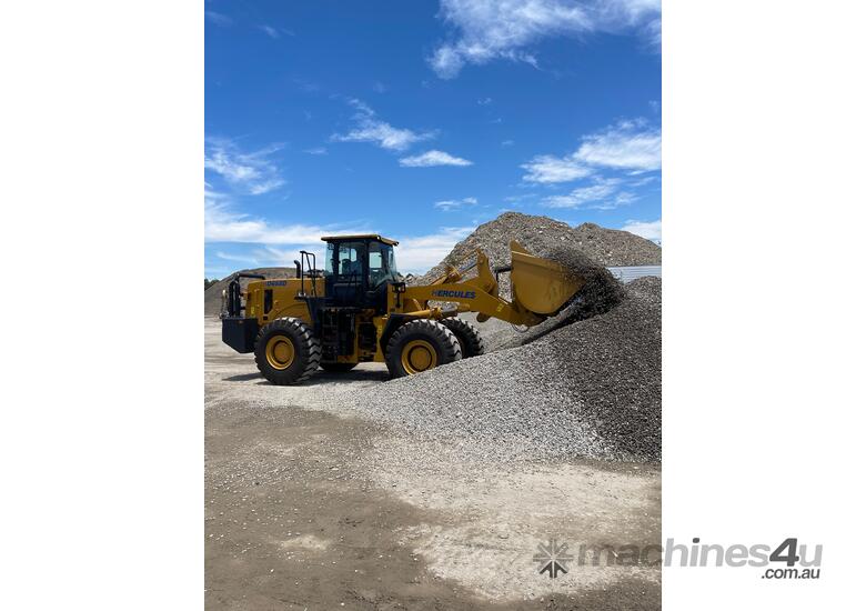 caption Hercules Heavy Duty HD668D Wheel Loader