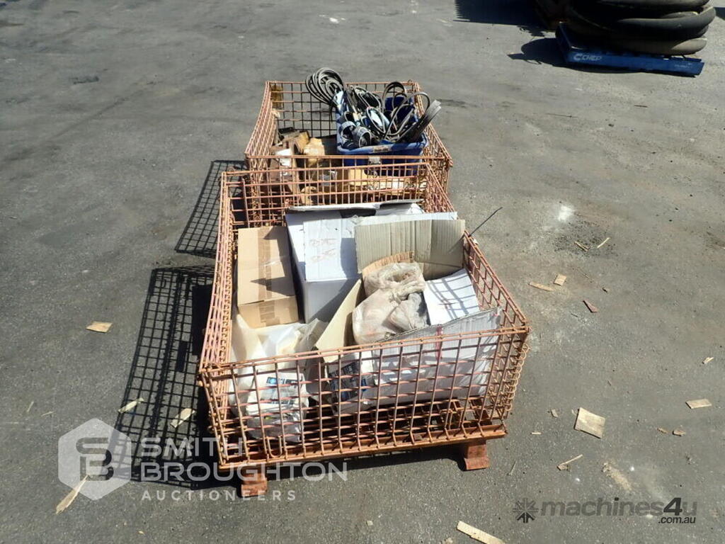 Buy Used 2 X WIRE CRATES COMPRISING OF SPARE PARTS Truck Parts in , Listed on Machines4u