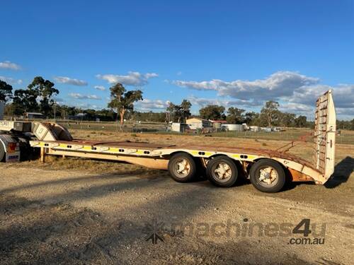 Trailer Float Low Loader Tri 13m 10m deck SN1278 8UR793