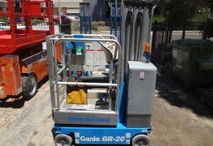 12/2012Genie GR20 - One Man Lift
