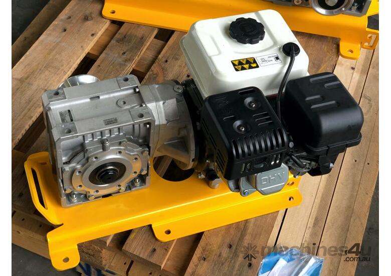 caption Portable Petrol Capstan Winch 1 Tonne - Model: PPCW1000, Built Tough & Designed