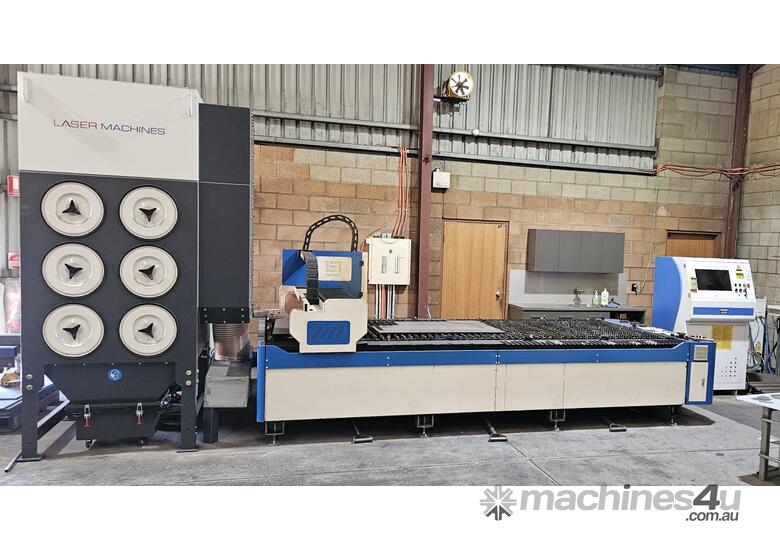 caption Farley EcoLASER 1.5x3m, 12KW Fiber Laser Machine