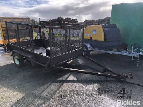 8x5 Tandem Axle Cage Box Trailer