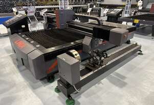 LINIA CNC PLASMA 75A CUTTING MACHINE | PIPE CUTTING SERVO ATTACHMENT | THERMACUT 75A PLASMA