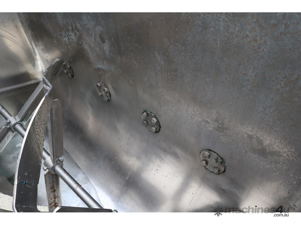 Used industrial ribbon mixer Stainless Steel Ribbon Mixer 1000L