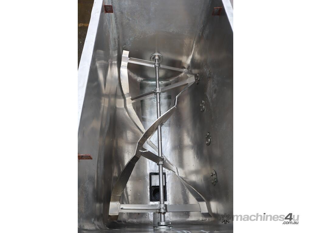 Used industrial ribbon mixer Stainless Steel Ribbon Mixer 1000L