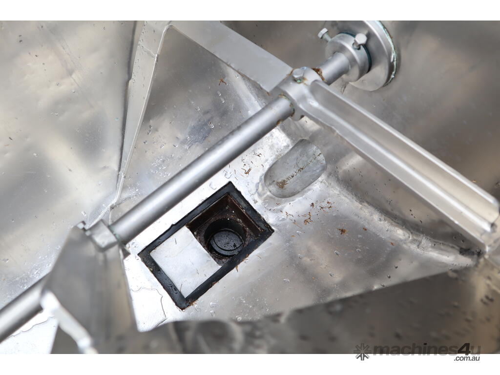 Used industrial ribbon mixer Stainless Steel Ribbon Mixer 1000L