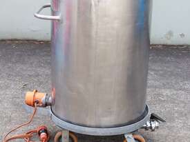 Electrically Heated Stainless Steel Jacketed Tank. - picture2' - Click to enlarge