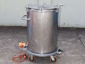 Electrically Heated Stainless Steel Jacketed Tank. - picture9' - Click to enlarge