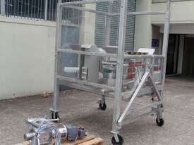 Stainless Steel Mobile Bulk Bag Unloader. - picture0' - Click to enlarge