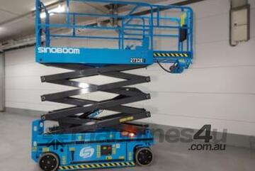 In Stock Now! Sinoboom 40ft Electric Scissor LIft, With 5 Years Structural Warranty