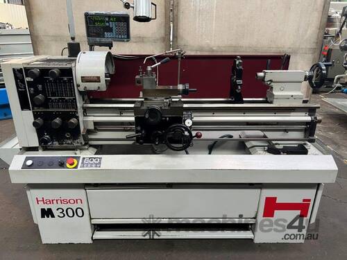 Harrison M300, 1000mm bed lathe with DRO