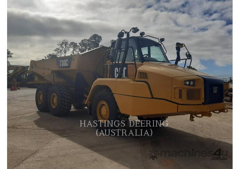 caption CAT 730C2 Articulated Trucks