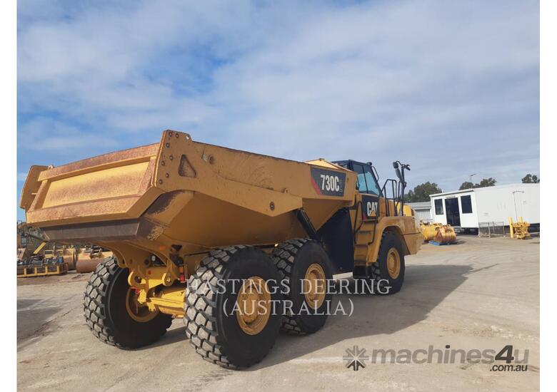 caption CAT 730C2 Articulated Trucks