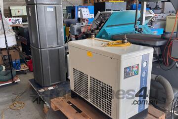 Lantech PALLET WRAPPER *Sold*. BISHAMON PALLET LIFTER $1750. ELECTRIC HOISTS/CRANES/LIFTERS