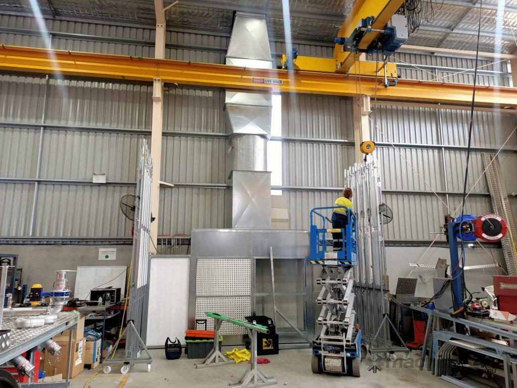 New rollabooth Truck Spray Booth with Portable Retractable Technology Spray booths in TUNCURRY, NSW