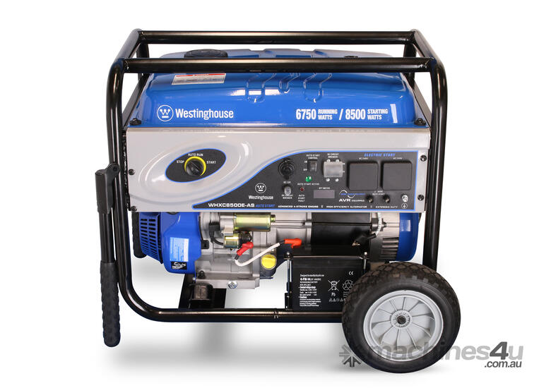 caption CVA Compressors - Westinghouse Portable Generator - WHXC8500E-AS