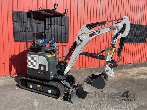 OZZIQUIP 17 PRO MINI EXCAVATOR YANMAR POWERED with Plant Trailer