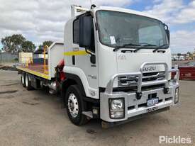 2017 Isuzu FVY 240-300 Flatbed Crane Truck - picture0' - Click to enlarge