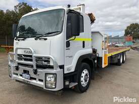 2017 Isuzu FVY 240-300 Flatbed Crane Truck - picture1' - Click to enlarge