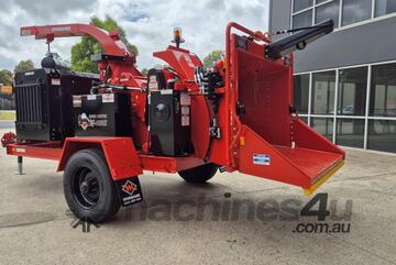Morbark 1621X - 18-inch Wood Chipper | 142HP Caterpillar Engine | Winch & Hydraulic Chute