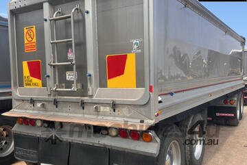 2013 Tefco Quad Axle Dog Trailer, Alloy, E.M.U.S TS744